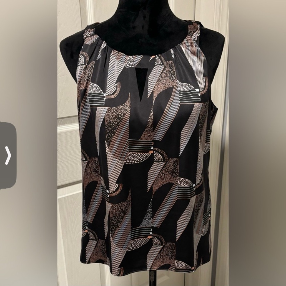 White House Black Market Sleeveless Dressy Top